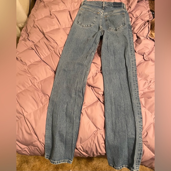 Abercrombie and Fitch High Rise Jeans Size 2L/26 - Picture 3 of 5